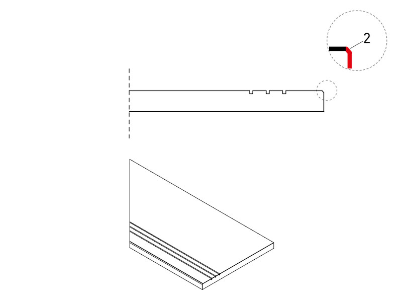 Олив Бортик 30X60 Грип Лев