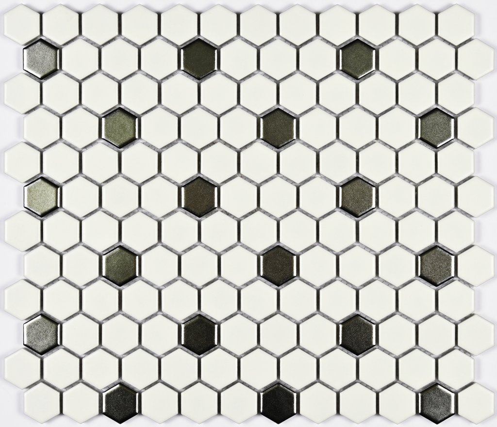 Мозаика Babylon Silver matt (23x26x6) 26x30