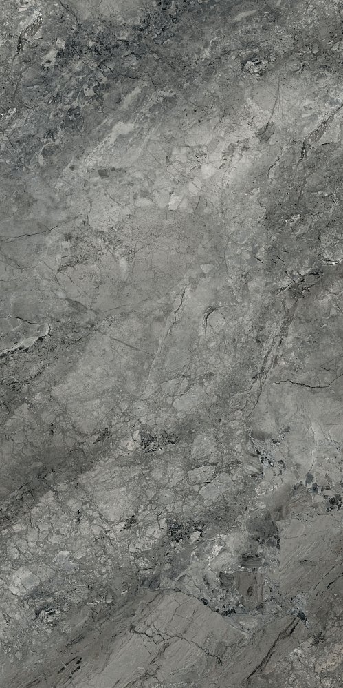 MarbleSet Иллюжн Темно-серый Полированный Ректификат 60x120
