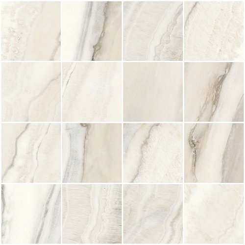 MarbleSet Мозаика Арабескато Норковый Лаппато R9 Ректификат (7.5x7.5) 30x30
