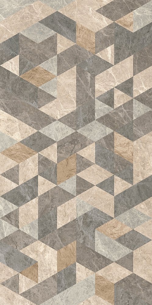Marmostone Декор Микс Гео Лаппато R9 Ректификат 60x120