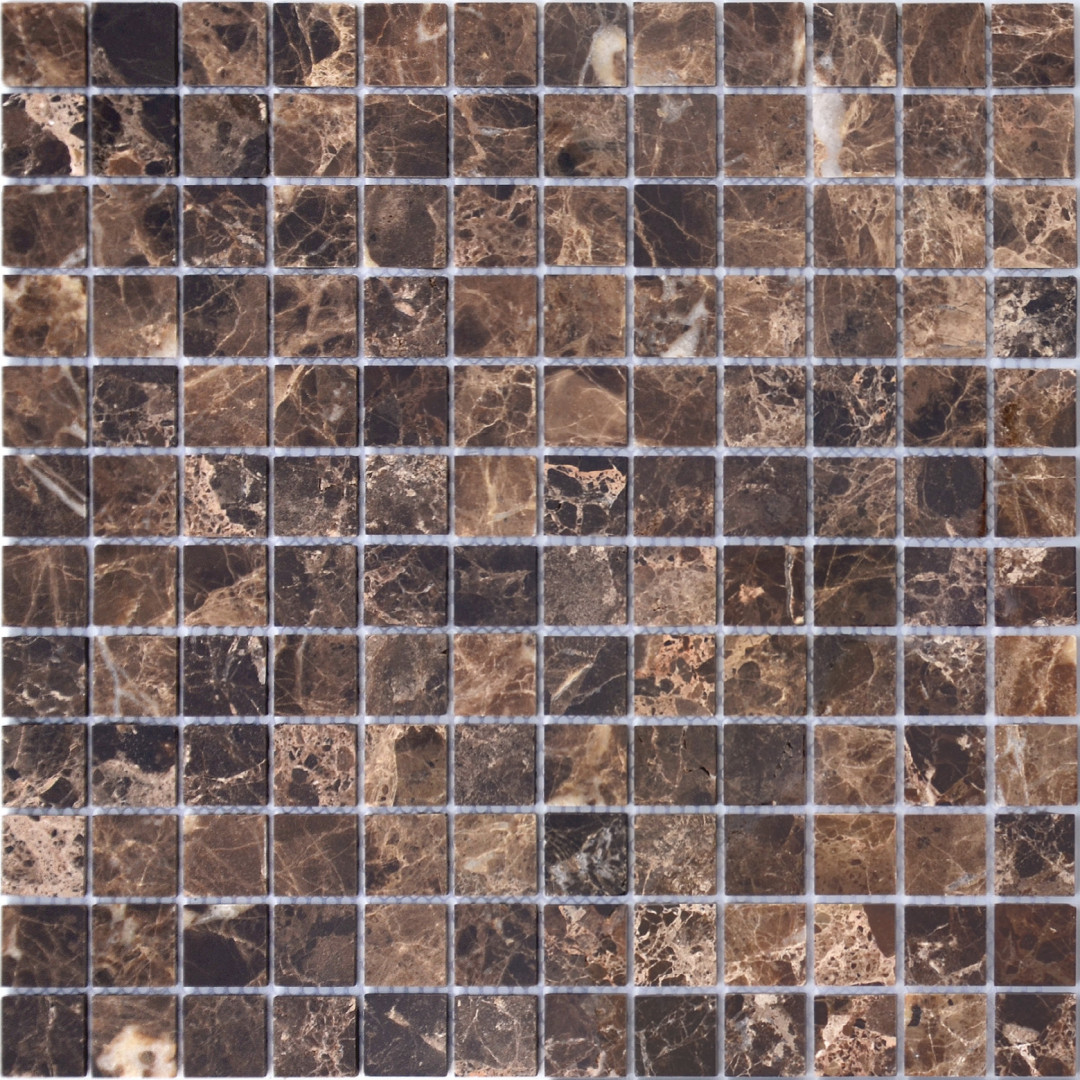 Мозаика Emperador Dark POL (23x23x4) 29,8x29,8x0,4