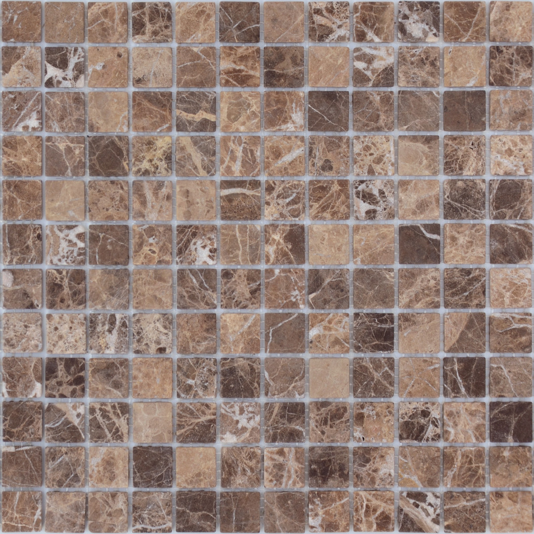 Мозаика Emperador Dark MAT (23x23x4) 29,8x29,8x0,4