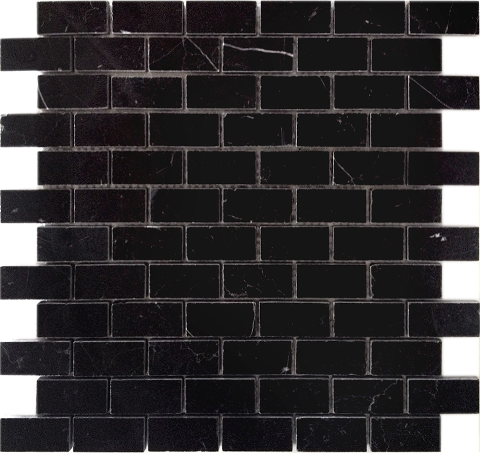 Мозаика Nero Oriente POL (23x48x4) 29,8x29,8x0,4