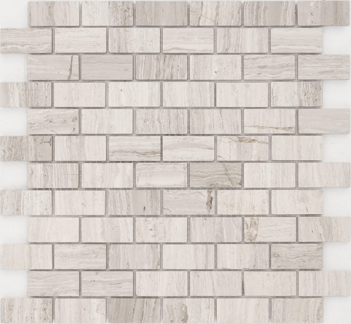Мозаика Travertino Silver POL (23x48x4) 29,8x29,8x0,4