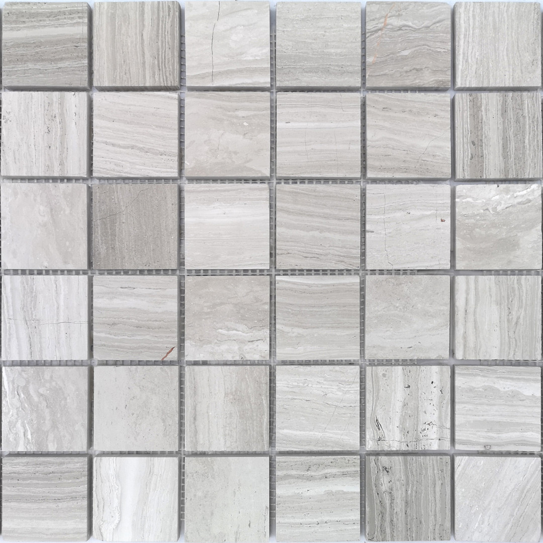 Мозаика Travertino Silver POL (48x48x7) 30,5x30,5x0,7